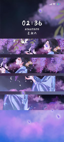 紫藤花的思念