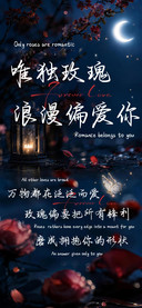 唯独玫瑰浪漫偏爱你