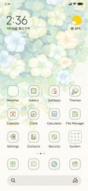 Spring scenery