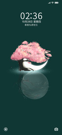 月夜两相离