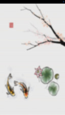 荷塘鱼趣