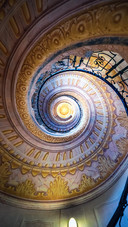Indoor staircase of the monastery