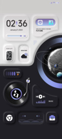Two color planet