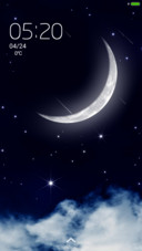 The stars shining