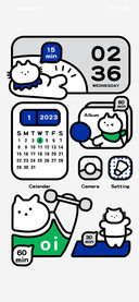 Fitness cat