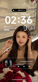 氛围美女和玫瑰