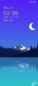 天山夜景