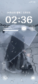 雨雾孤独少女ins