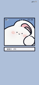 描边兔