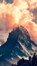 Peaks and clouds 2