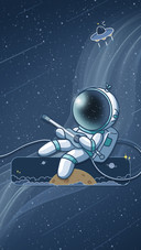Selling space music