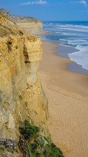 Coastal cliffs and beaches