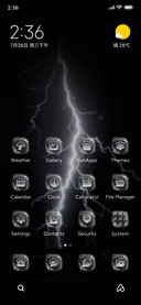 Night rain