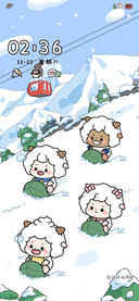 懒羊羊 一起滑雪吧