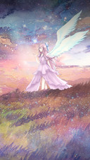 Girl With Angel Wings