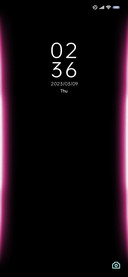 The broken screen