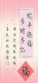 蛇年绕福多财多亿