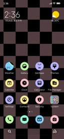 Black Pink Checker
