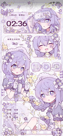 软软馨香花鸟少女