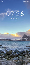 蓝色海 风景 简约