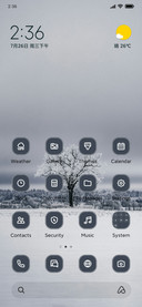 Snowy Tree