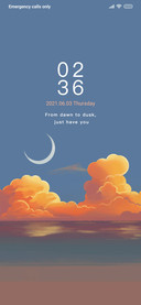Warm sunset
