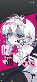 光栅 甜心恶魔天使