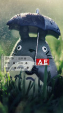 AE雨滴龙猫