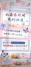 山茶盛放时我们相遇