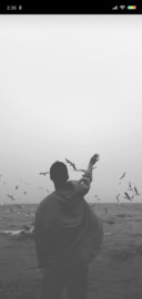 心情锁屏 自我取暖