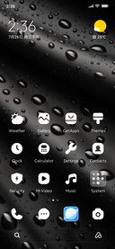 Black raindrop