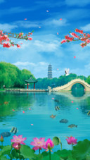 春回江南