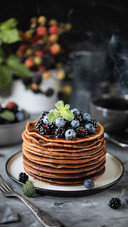 Melaleuca Cake With Berries