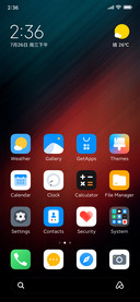 Clean UI