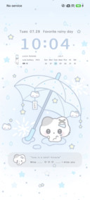 Rainy Cool Kitty