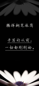 腾祥钢笔体简