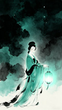 青衫落落