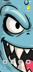 blue monster