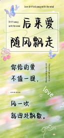 后来爱随风飘走