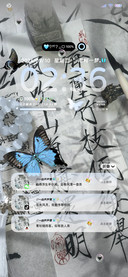 光影ins国风蝴蝶