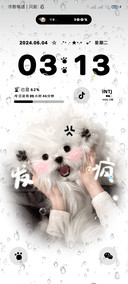 雨雾 多情绪小狗
