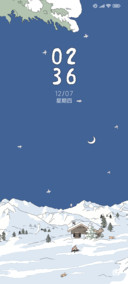 今天下雪了