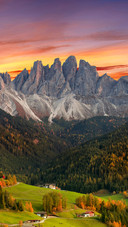 Beautiful Landscape of Italian Dolomites