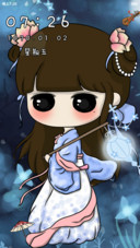 【随机四锁屏】小希花颜诱人醉（全图标+音乐界面+自由桌面)