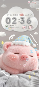 OS毛绒 猪猪睡不醒