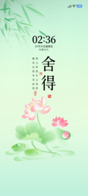 荷花简约舍得