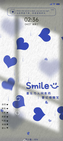 微笑克莱因蓝多换图