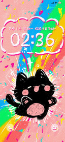 小黑猫正念能量