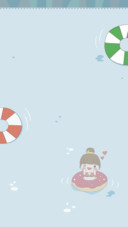 夏日泳池