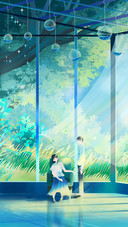 Lovers Sitting Under The Tree